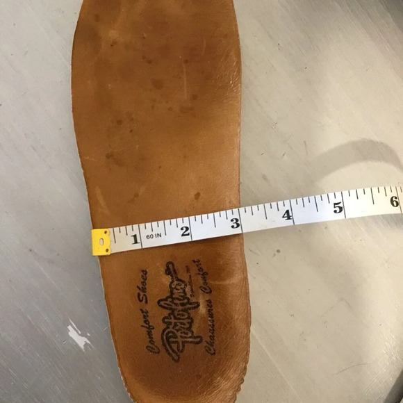 Portofino Comfort Shoes Womens  Pattern Leather Sneakers Red SZ 38 EUR - Picture 15 of 16